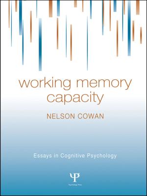 Cover of the book Working Memory Capacity by J. W. Binns