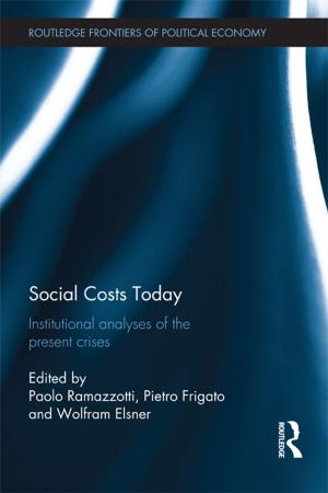 Cover of the book Social Costs Today by N. Jones, T. Wierzbicki