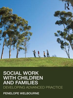 Cover of the book Social Work with Children and Families by Elizabeth Faier
