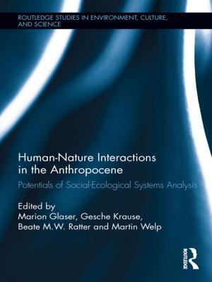 Cover of the book Human-Nature Interactions in the Anthropocene by Susan Iacovou, Karen Weixel-Dixon