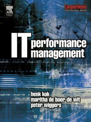 Cover of the book IT Performance Management by Sándor Hervey, Ian Higgins, James Dickins
