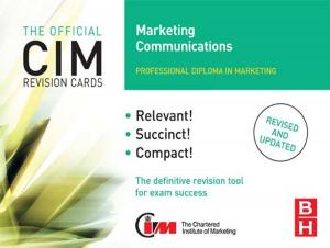 Cover of the book CIM Revision Cards Marketing Communications by 