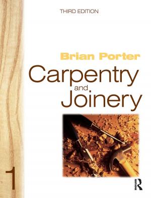 Cover of the book Carpentry and Joinery 1 by Sudip Dey, Tanmoy Mukhopadhyay, Sondipon Adhikari