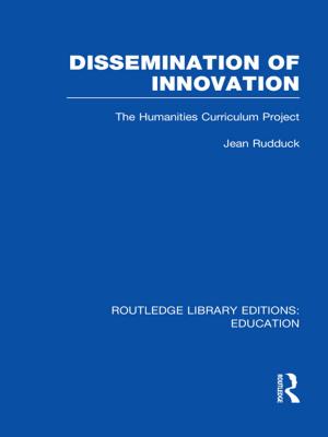 Cover of the book Dissemination of Innovation (RLE Edu O) by Ann M. Woodall