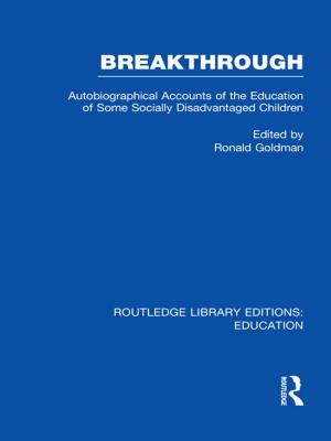 Cover of the book Breakthrough (RLE Edu M) by Ernst Ulrich von Weizsacker, Charlie Hargroves, Michael H. Smith, Cheryl Desha, Peter Stasinopoulos