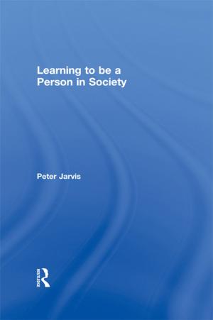 Book cover of Learning to be a Person in Society