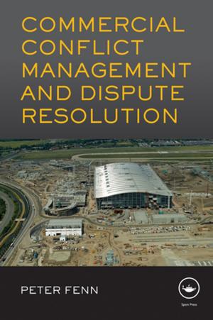 Book cover of Commercial Conflict Management and Dispute Resolution