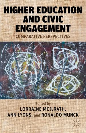 Cover of the book Higher Education and Civic Engagement by D. Tennant, M. Tracey