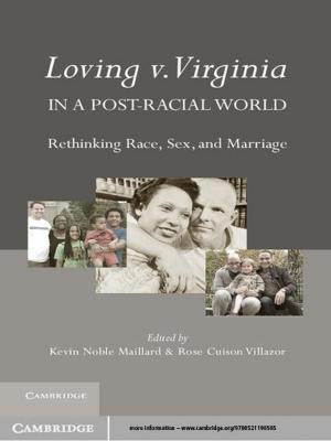 Cover of the book Loving v. Virginia in a Post-Racial World by Donald R. Rothwell, Stuart Kaye, Afshin Akhtarkhavari, Ruth Davis