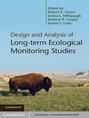 Cover of the book Design and Analysis of Long-term Ecological Monitoring Studies by R. J. Berry