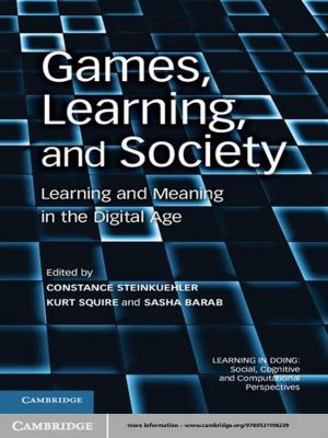 Cover of the book Games, Learning, and Society by 