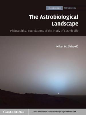 Book cover of The Astrobiological Landscape