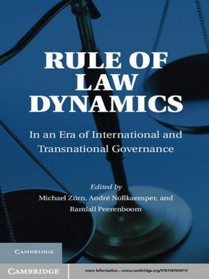 Cover of the book Rule of Law Dynamics by Landry Signé
