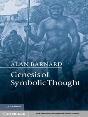 Cover of the book Genesis of Symbolic Thought by Robert J. Trapp