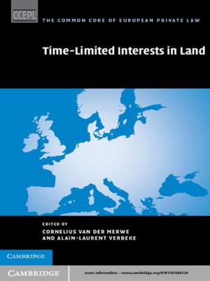 Cover of the book Time Limited Interests in Land by Kathrin Betz