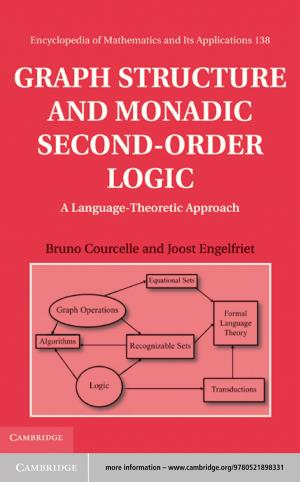 Cover of the book Graph Structure and Monadic Second-Order Logic by Gary Comstock