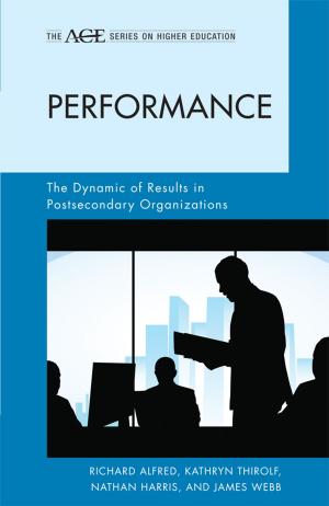 Cover of the book Performance by Sarah B. Drummond, dean of the faculty and vice president for academic affairs