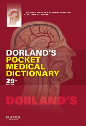 Cover of the book Dorland's Pocket Medical Dictionary E-Book by Steven E. Holmstrom, DVM