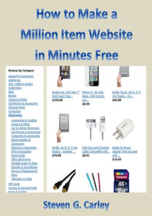 Book cover of How to Make a Million Item Website In Minutes Free