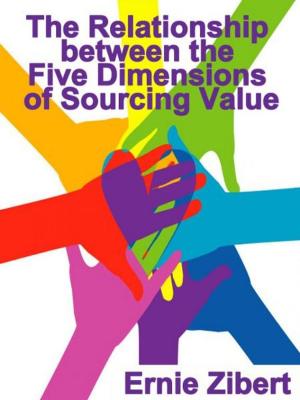 Book cover of The relationship between the five dimensions of sourcing value