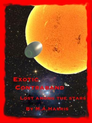 Book cover of Exotic Contraband: Lost among the stars