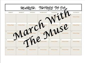 Book cover of March With The Muse