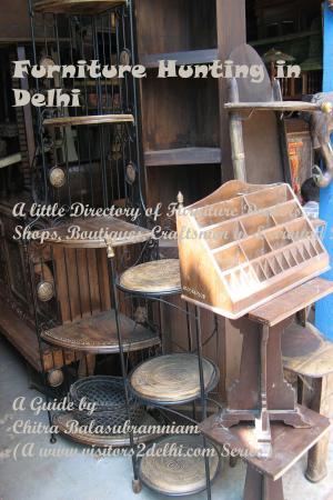 Book cover of Furniture Hunting in Delhi