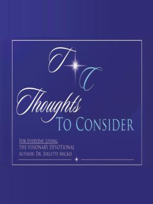 Book cover of Thoughts to Consider