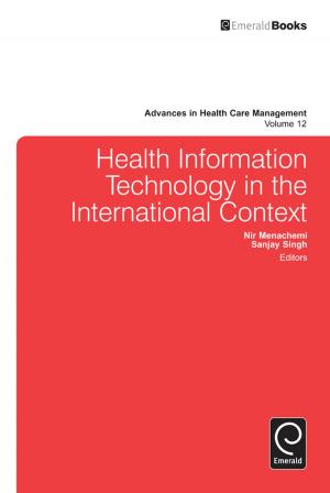 Cover of the book Health Information Technology in the International Context by Debra A. Noumair, Abraham B. Rami Shani