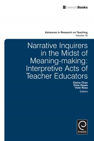 Cover of the book Narrative Inquirers in the Midst of Meaning-Making by Professor Jennie Jacobs Kronenfeld