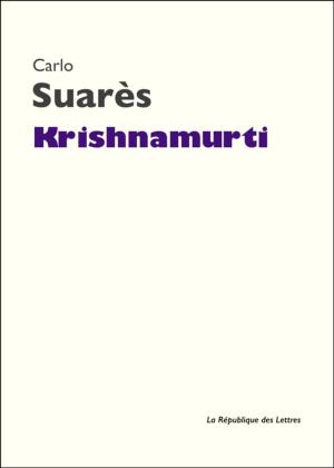 Cover of the book Krishnamurti by Christian Frautschi