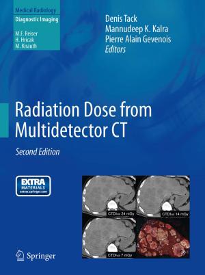 Cover of Radiation Dose from Multidetector CT