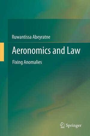 Cover of the book Aeronomics and Law by Susanne Klein-Vogelbach