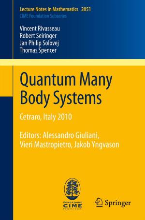 Book cover of Quantum Many Body Systems