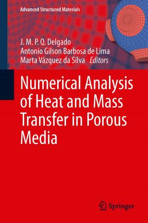 Cover of the book Numerical Analysis of Heat and Mass Transfer in Porous Media by Arnold Lohaus, Marc Vierhaus