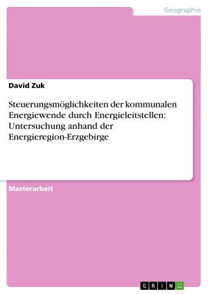 Cover of the book Steuerungsmöglichkeiten der kommunalen Energiewende durch Energieleitstellen: Untersuchung anhand der Energieregion-Erzgebirge by Jan Leichsenring