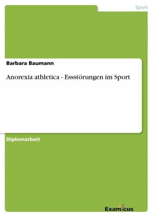 Cover of the book Anorexia athletica - Essstörungen im Sport by Tihomir Susak