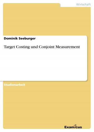 Book cover of Target Costing und Conjoint Measurement