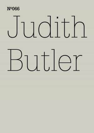 Book cover of Judith Butler