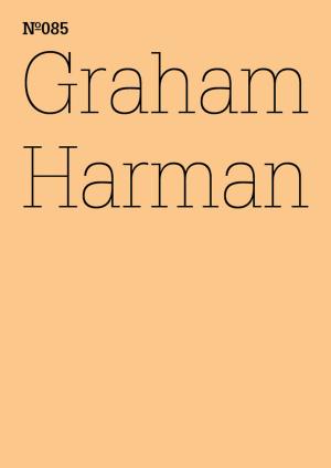 Cover of the book Graham Harman by Fabienne Eggelhöfer, Marianne Keller