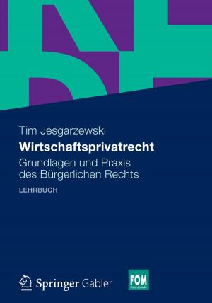 Cover of the book Wirtschaftsprivatrecht by Thomas Cleff