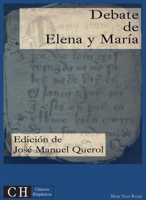 Cover of the book Debate de Elena y María by Lope de Vega