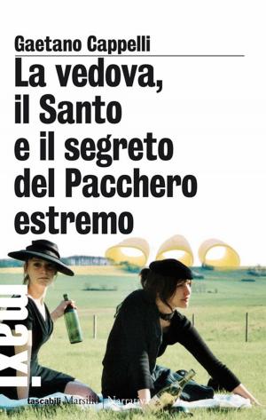 Book cover of La vedova, il Santo e il segreto del Pacchero estremo
