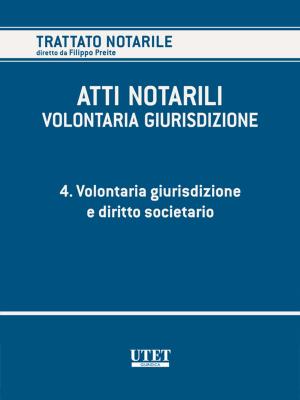 Book cover of ATTI NOTARILI - VOLONTARIA GIURISDIZIONE - Volume 4 - Volontaria giurisdizione e diritto societario