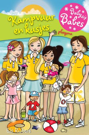 Book cover of Babysit Babes 8: Kampvuur en kusjes