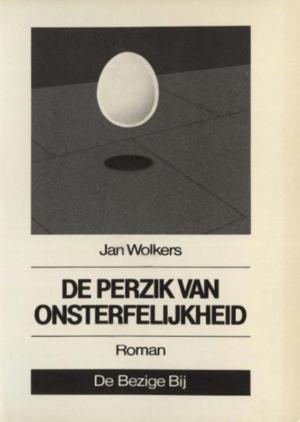 Cover of the book De perzik van onsterfelijkheid by Tommy Wieringa