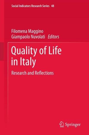 Cover of the book Quality of life in Italy by Anatol von Spakovsky