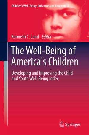 Cover of the book The Well-Being of America's Children by David Jou, José Casas-Vázquez, Manuel Criado-Sancho