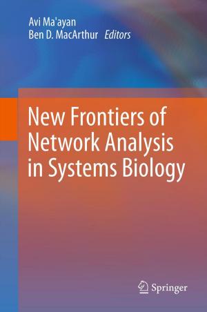 Cover of the book New Frontiers of Network Analysis in Systems Biology by J.D. Klett, H.R. Pruppacher