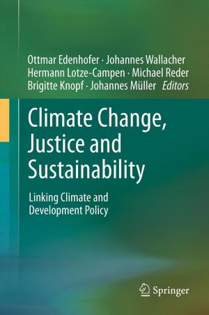 Cover of the book Climate Change, Justice and Sustainability by 